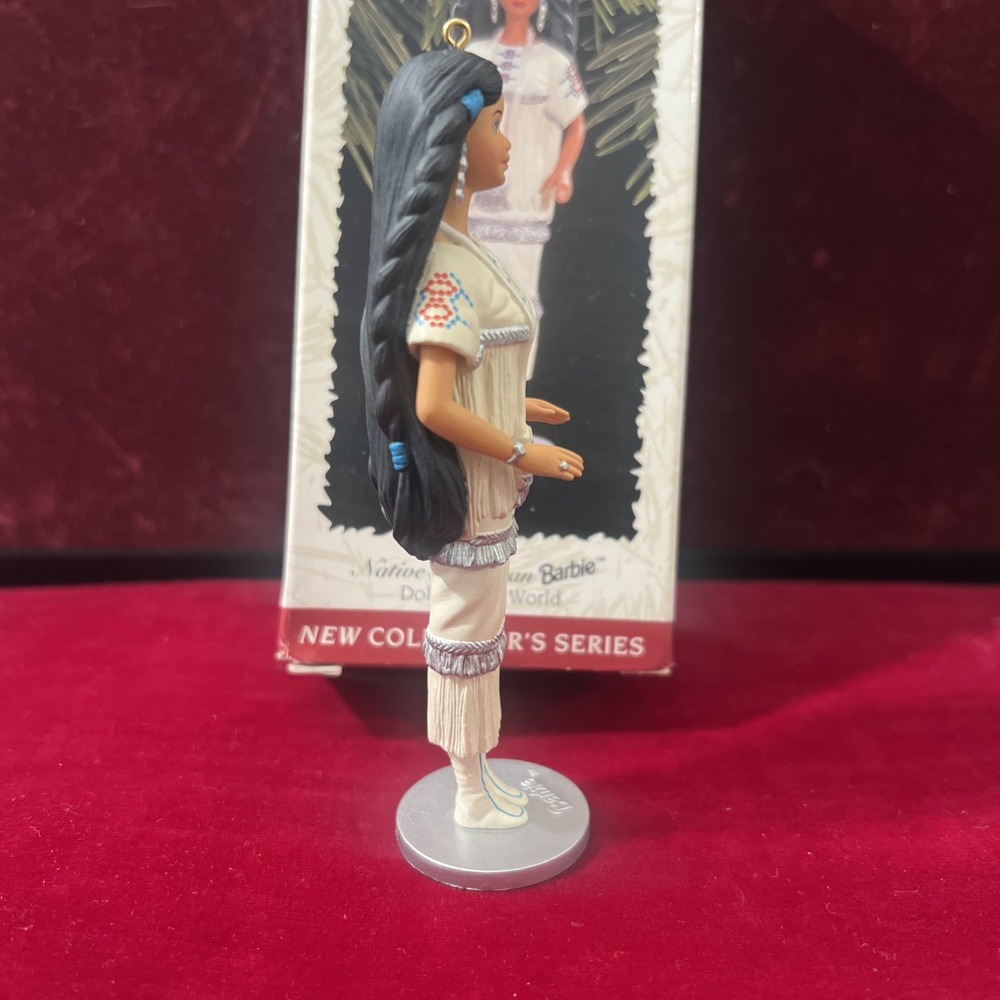 Native American Barbie Hallmark‎ Ornament - Picture 4 of 13